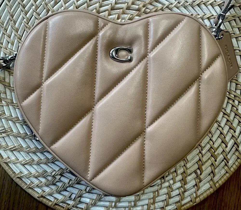 Coach Legacy Pebbled Leather Tote Bag Chalk White Gold Hardware NWT